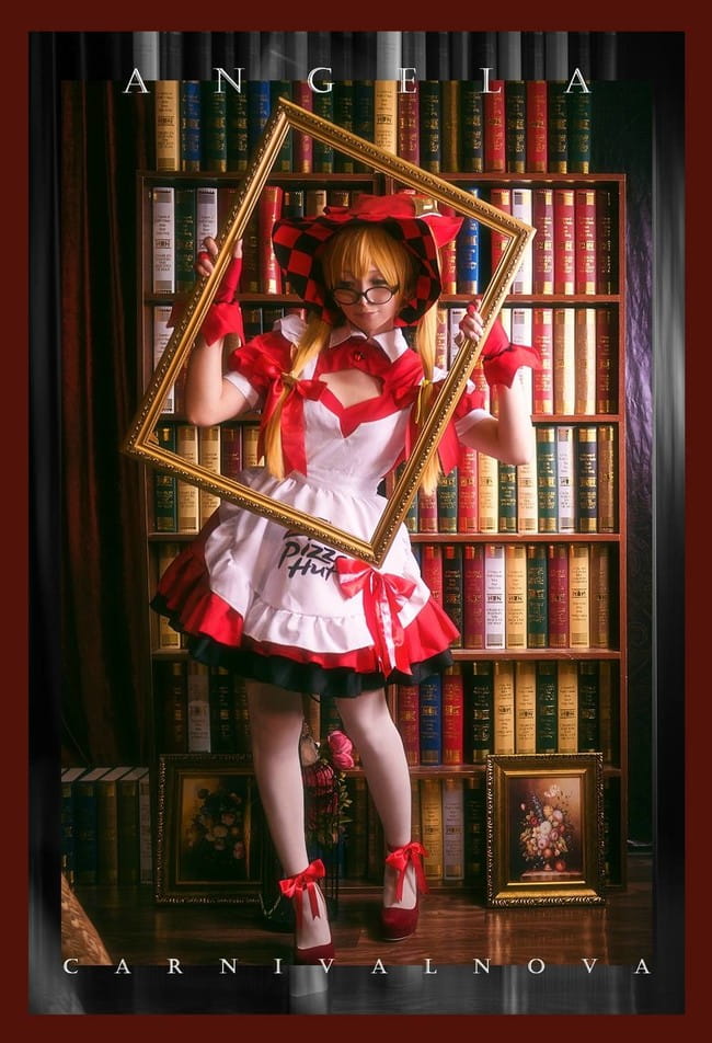 王者荣耀安琪拉伪正片！cosplay