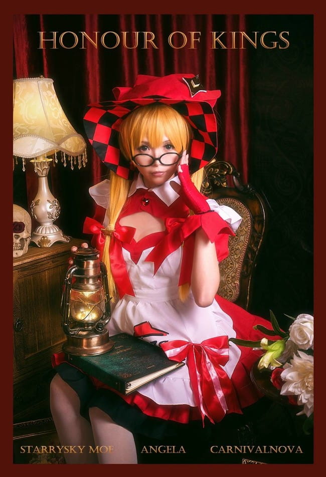 王者荣耀安琪拉伪正片！cosplay