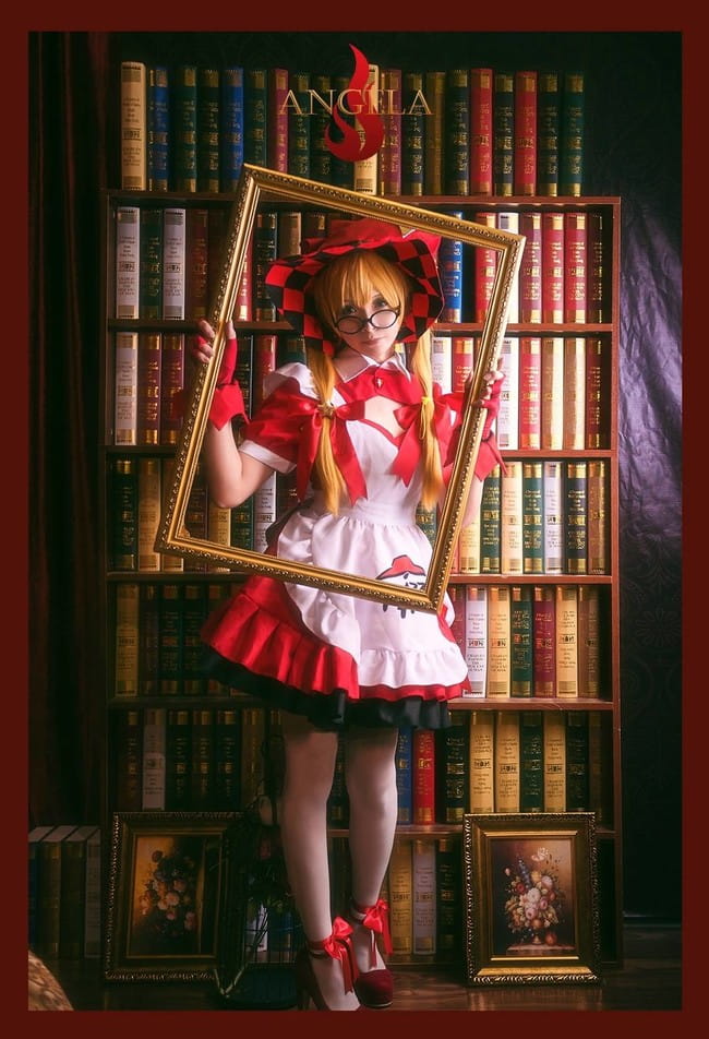 王者荣耀安琪拉伪正片！cosplay