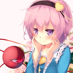 东方幻想乡 古明地觉萌化头像