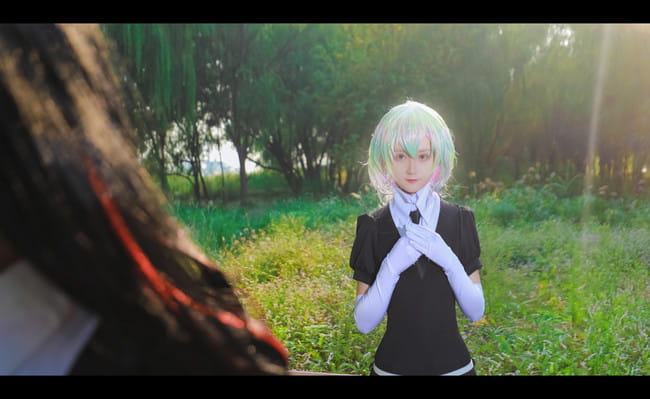宝石之国 钻石x圆粒金刚石~cosplay