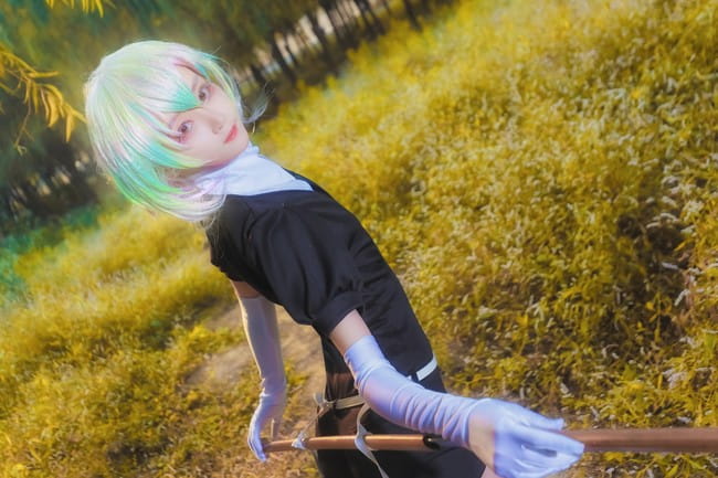 宝石之国 钻石x圆粒金刚石~cosplay