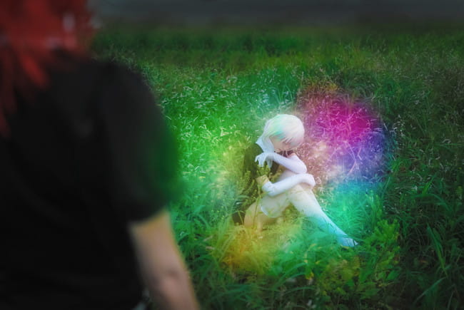 宝石之国 钻石x圆粒金刚石~cosplay