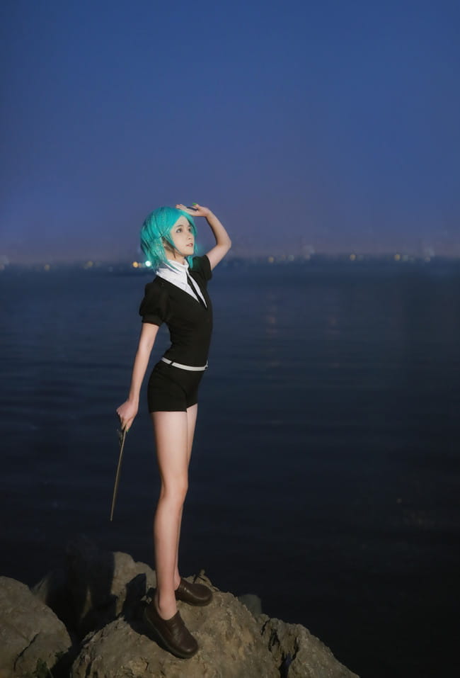 宝石之国 钻石x圆粒金刚石~cosplay
