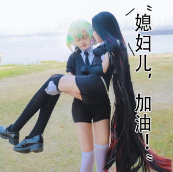 宝石之国 钻石x圆粒金刚石~cosplay