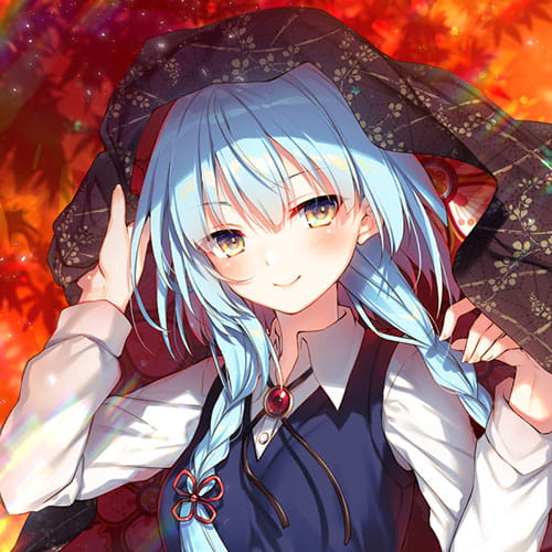 你眼中的烟火最美 二次元动漫女生头像