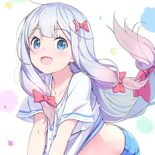 你眼中的烟火最美 二次元动漫女生头像