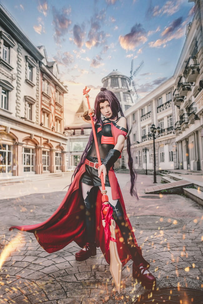 全职高手 寒烟柔 cosplay图片(1)