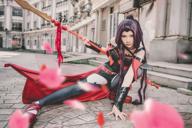 全职高手 寒烟柔 cosplay图片(1)