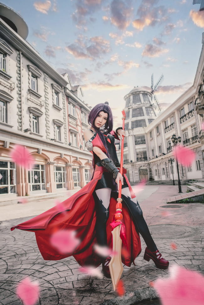 全职高手 寒烟柔 cosplay图片(1)