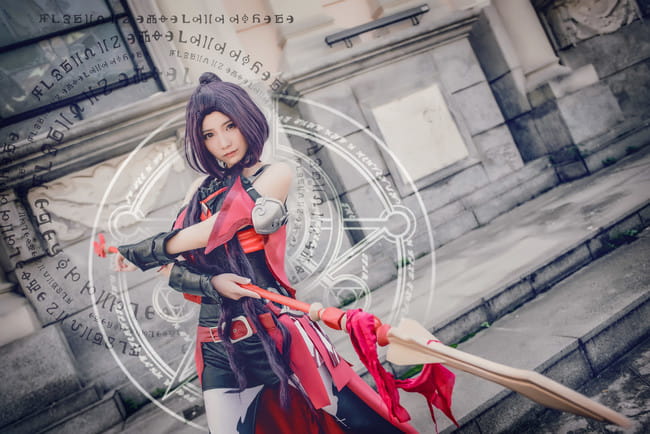 全职高手 寒烟柔 cosplay图片(1)