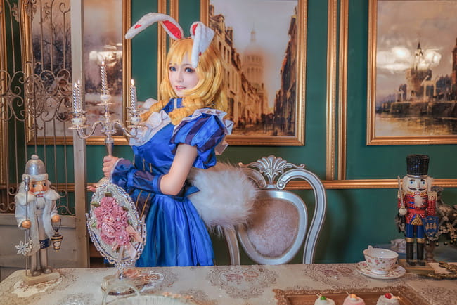 王者荣耀 妲己爱丽丝 cosplay图片(1)