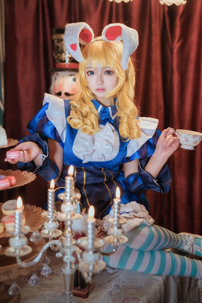 王者荣耀 妲己爱丽丝 cosplay图片(1)