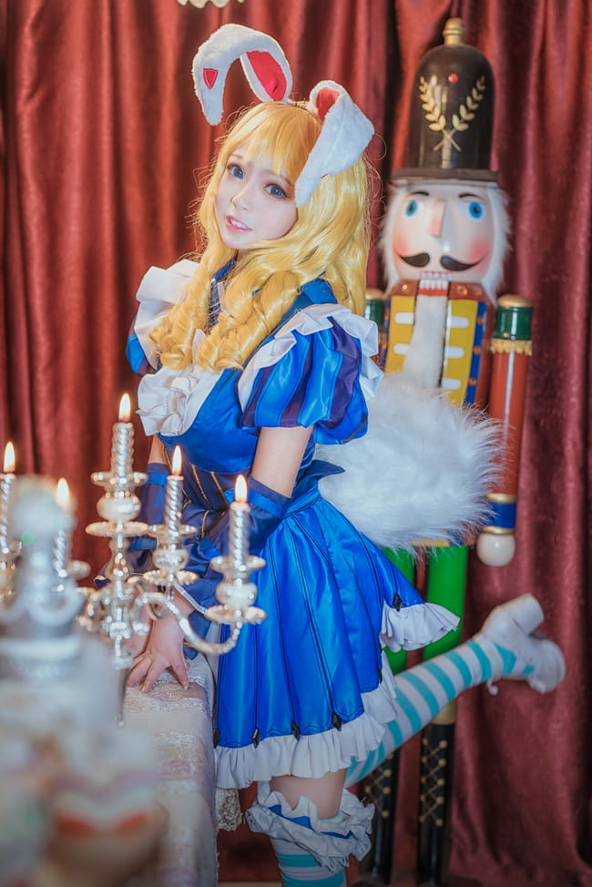 王者荣耀 妲己爱丽丝 cosplay图片(1)