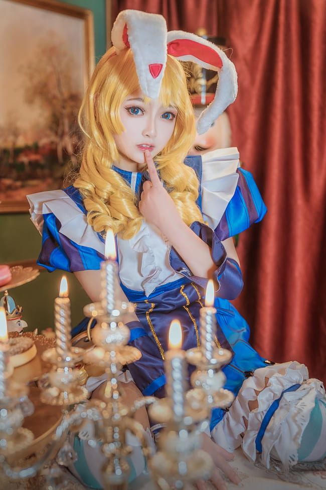 王者荣耀 妲己爱丽丝 cosplay图片(1)