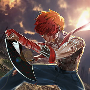 无限剑制 红A动漫男头像