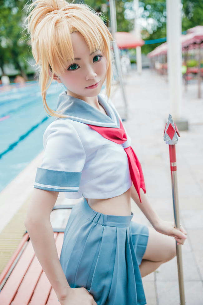 Fate/Grand Order 莫德雷德 cosplay图片(1)