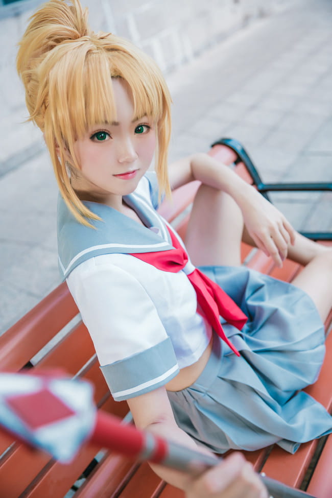 Fate/Grand Order 莫德雷德 cosplay图片(1)