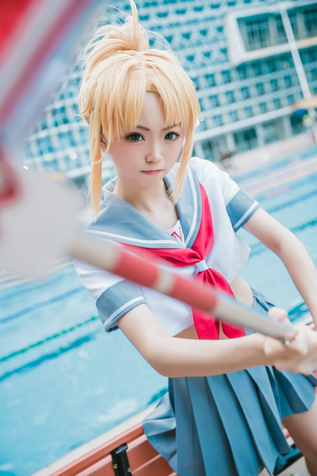 Fate/Grand Order 莫德雷德 cosplay图片(1)