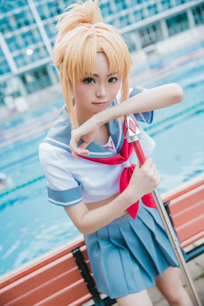 Fate/Grand Order 莫德雷德 cosplay图片(1)