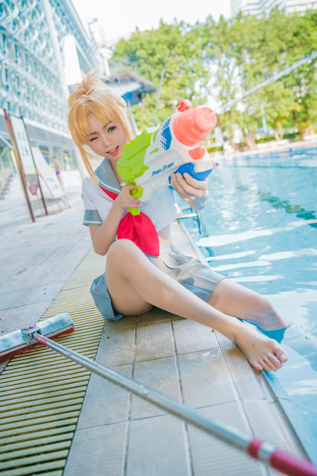 Fate/Grand Order 莫德雷德 cosplay图片(1)