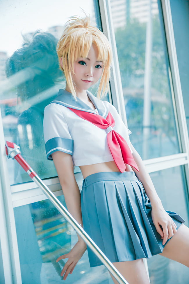 Fate/Grand Order 莫德雷德 cosplay图片(1)