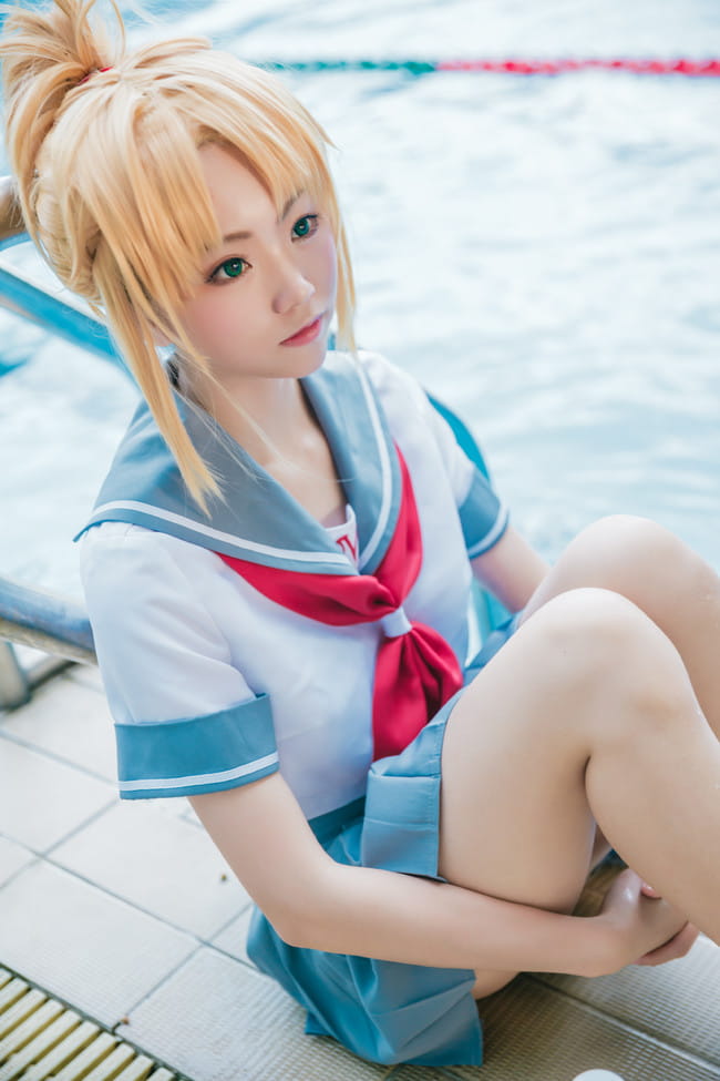 Fate/Grand Order 莫德雷德 cosplay图片(1)