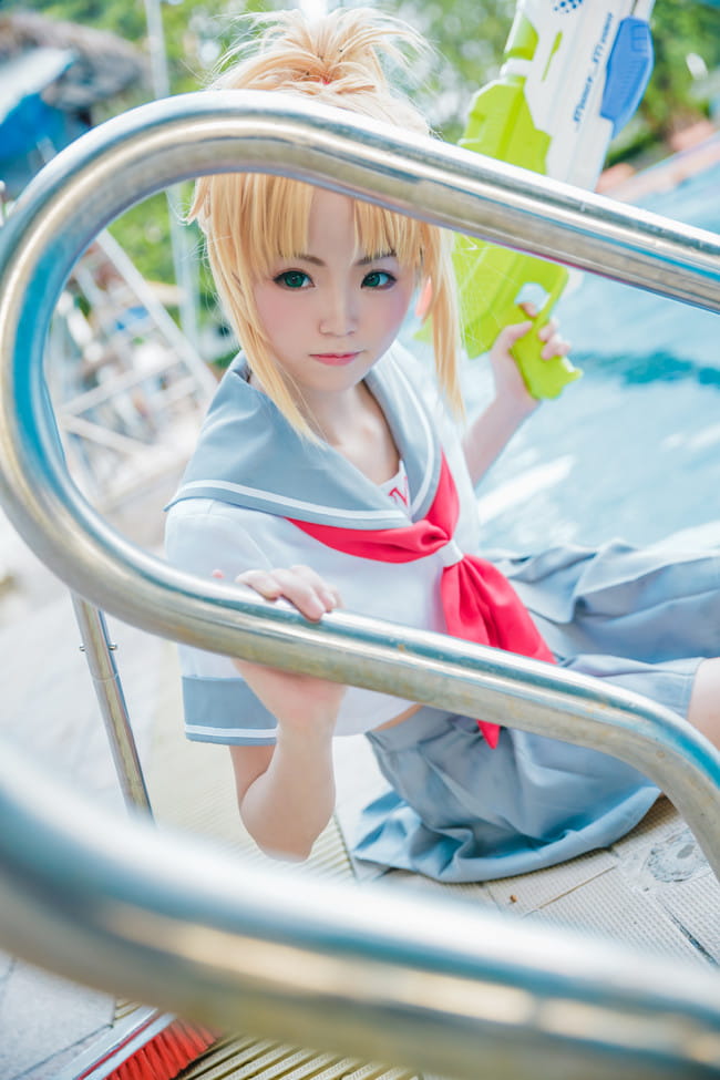 Fate/Grand Order 莫德雷德 cosplay图片(1)