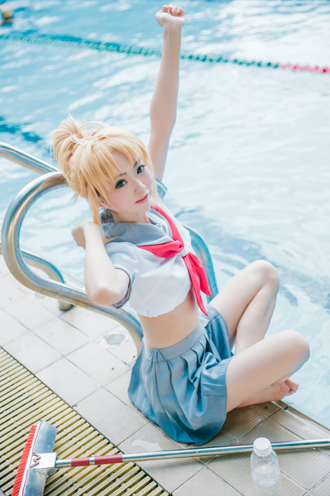 Fate/Grand Order 莫德雷德 cosplay图片(1)