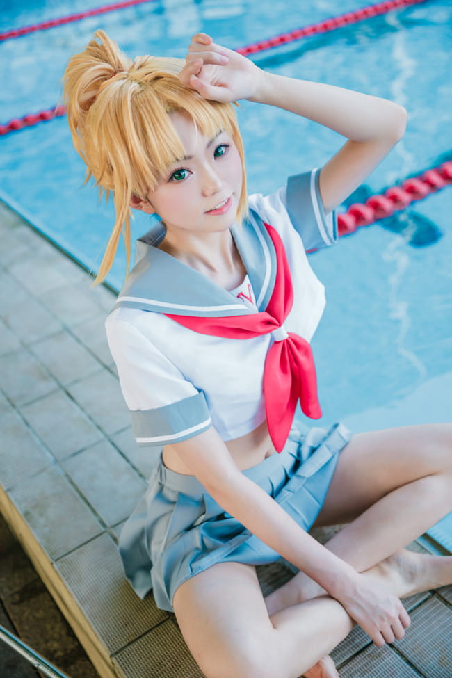 Fate/Grand Order 莫德雷德 cosplay图片(1)