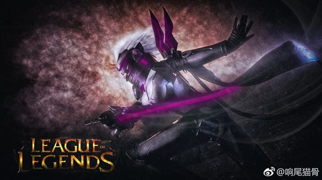 英雄联盟 源计划 无双剑姬cosplay