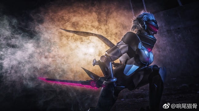 英雄联盟 源计划 无双剑姬cosplay