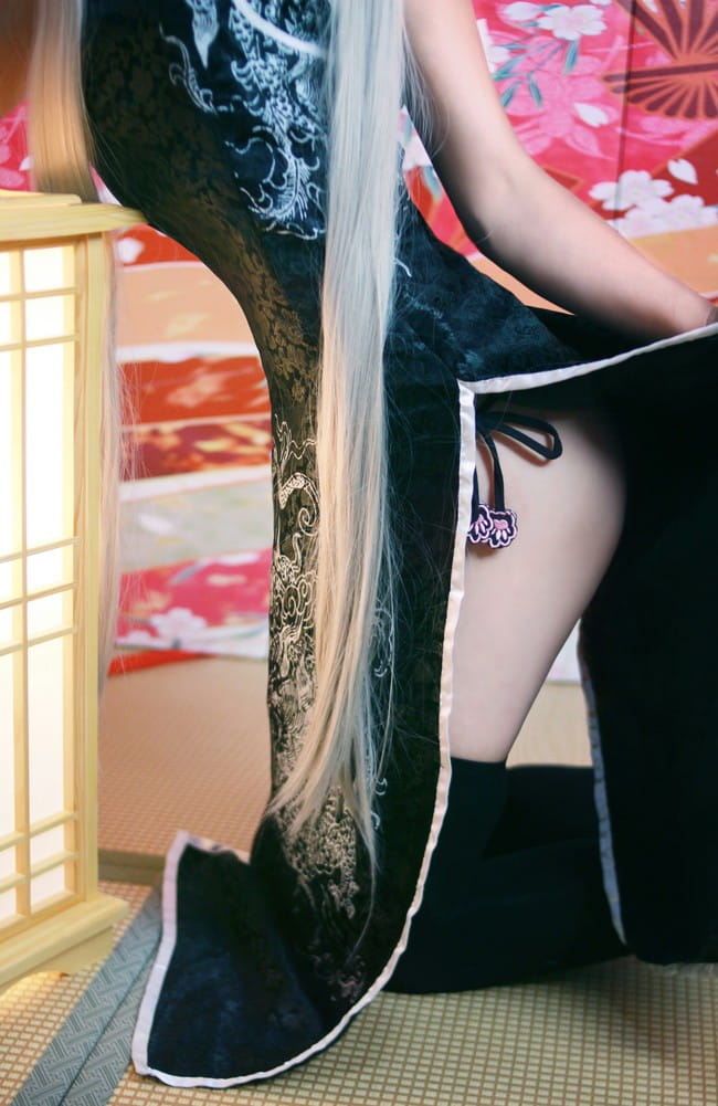 缘之空 春日野穹旗袍 cosplay图片(1)