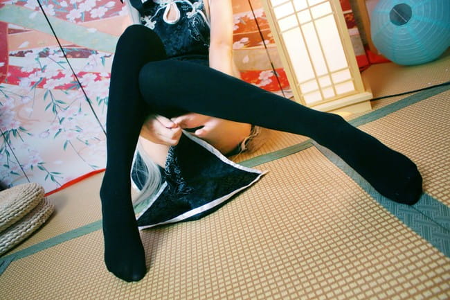 缘之空 春日野穹旗袍 cosplay图片(1)