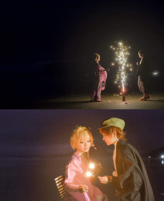 夏の终わり、花火大会