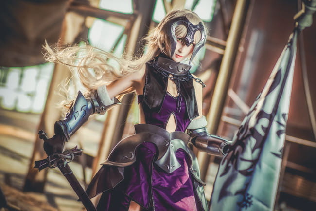 《Fate/GrandOrder》黑贞德cosplay