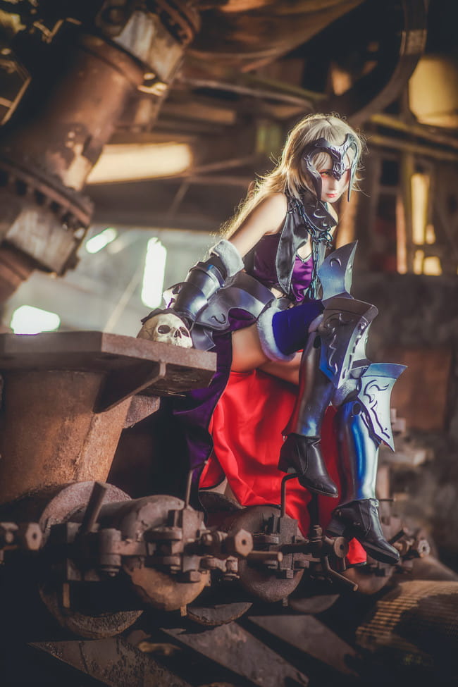 《Fate/GrandOrder》黑贞德cosplay