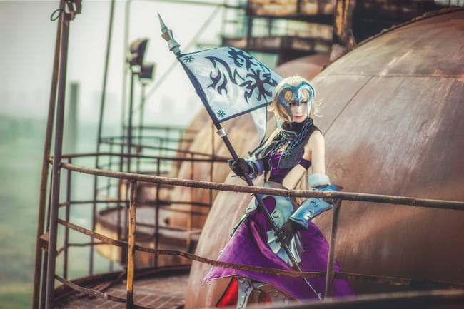 《Fate/GrandOrder》黑贞德cosplay