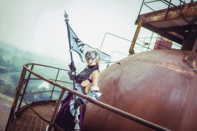 《Fate/GrandOrder》黑贞德cosplay