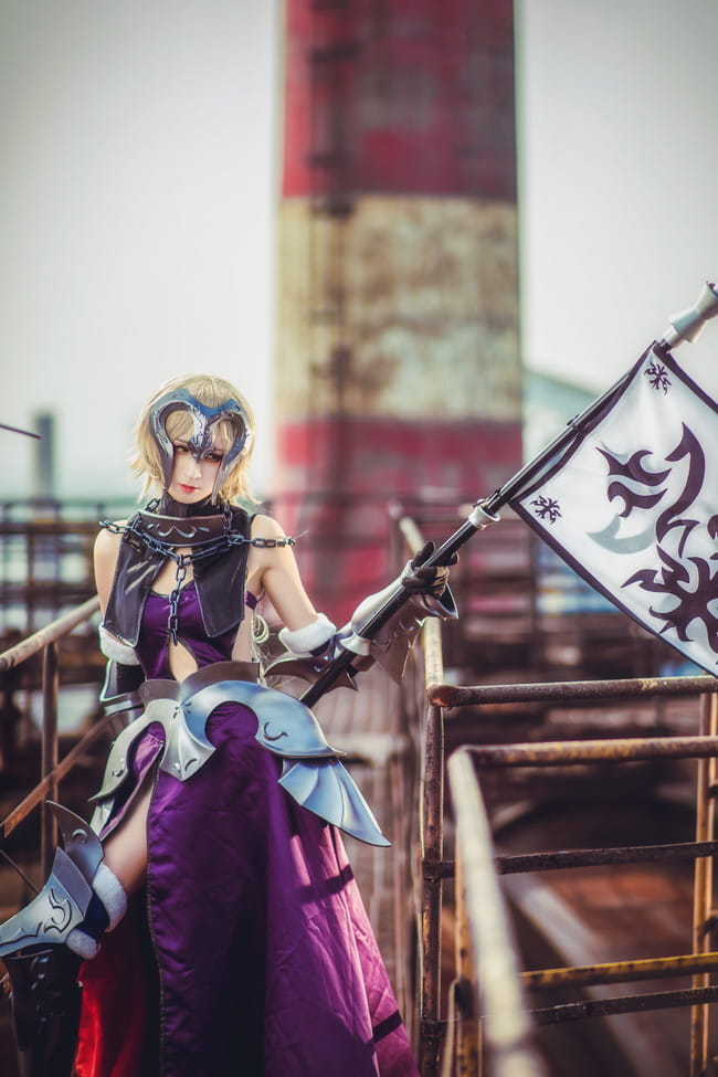 《Fate/GrandOrder》黑贞德cosplay