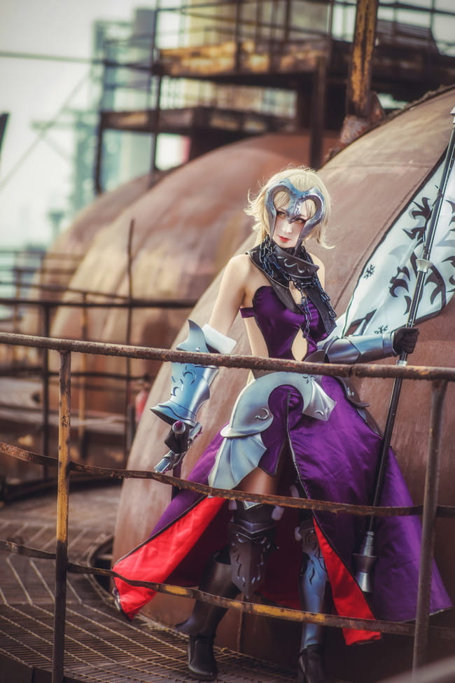 《Fate/GrandOrder》黑贞德cosplay