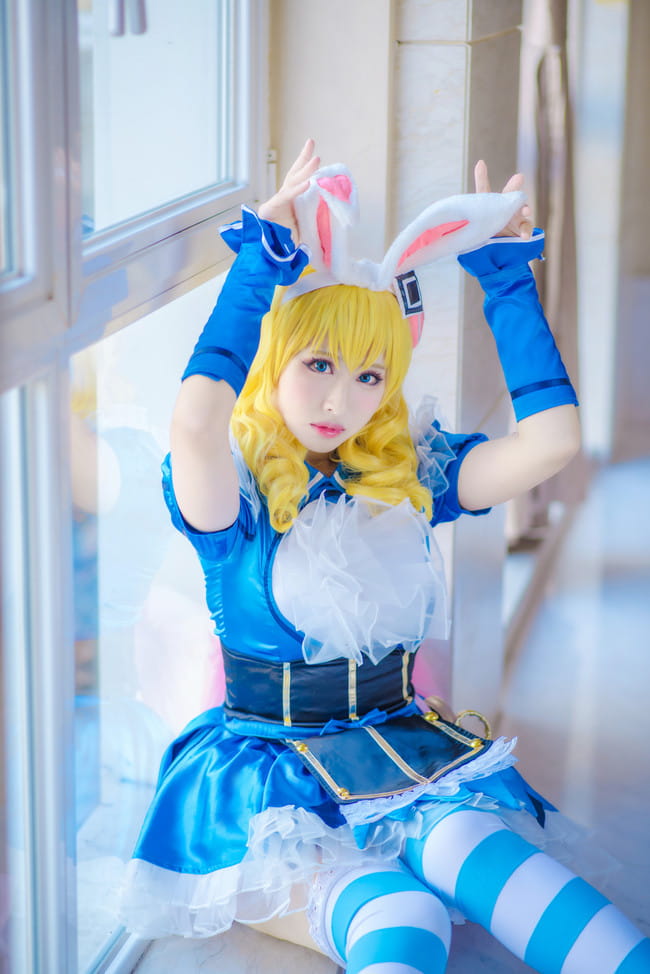 王者荣耀 妲己爱丽丝cosplay图片(1)