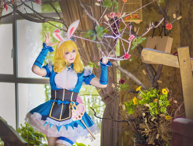 王者荣耀 妲己爱丽丝cosplay图片(1)