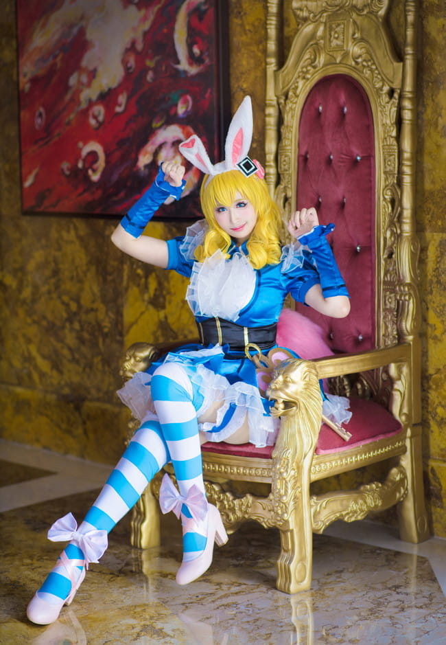 王者荣耀 妲己爱丽丝cosplay图片(1)