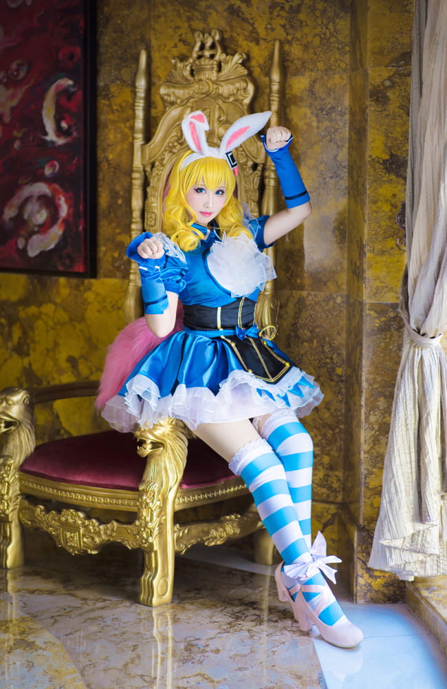 王者荣耀 妲己爱丽丝cosplay图片(1)