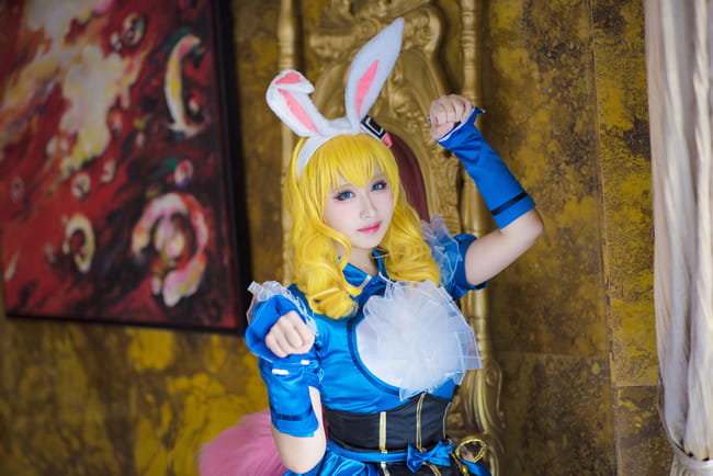 王者荣耀 妲己爱丽丝cosplay图片(1)