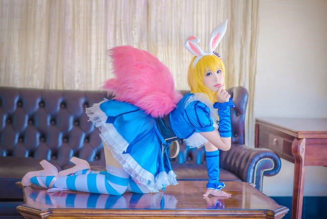 王者荣耀 妲己爱丽丝cosplay图片(1)