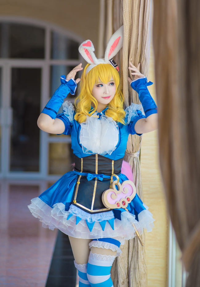 王者荣耀 妲己爱丽丝cosplay图片(1)