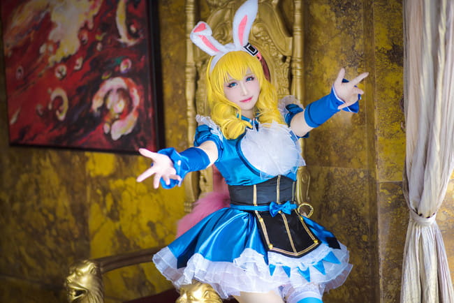 王者荣耀 妲己爱丽丝cosplay图片(1)