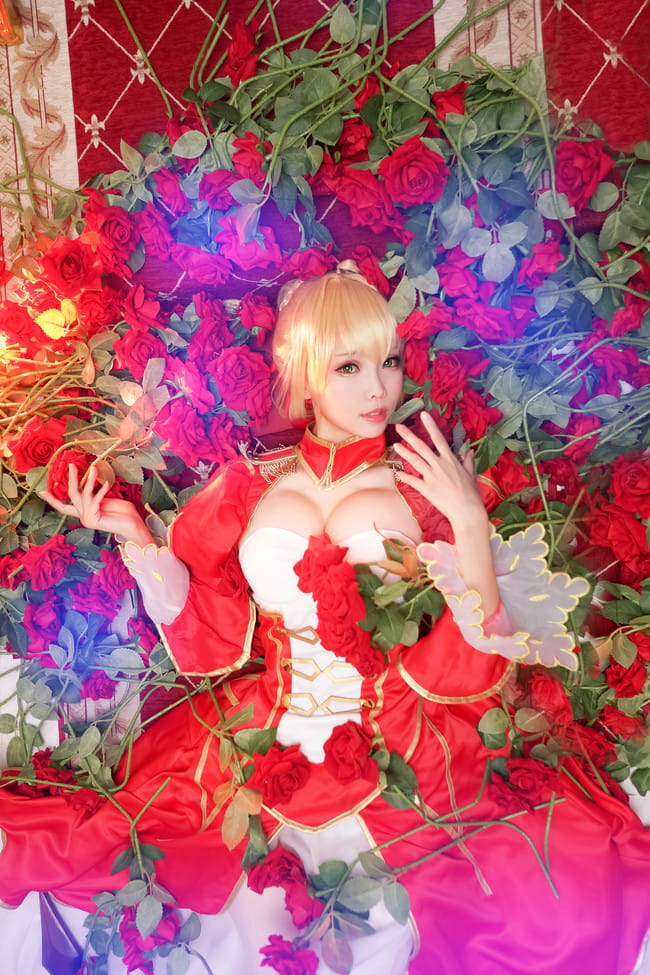 Fate/Grand Order 暴君尼祿cosplay图片